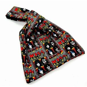 Kiss Band Graphic Wristlet - Red, Black, Yellow